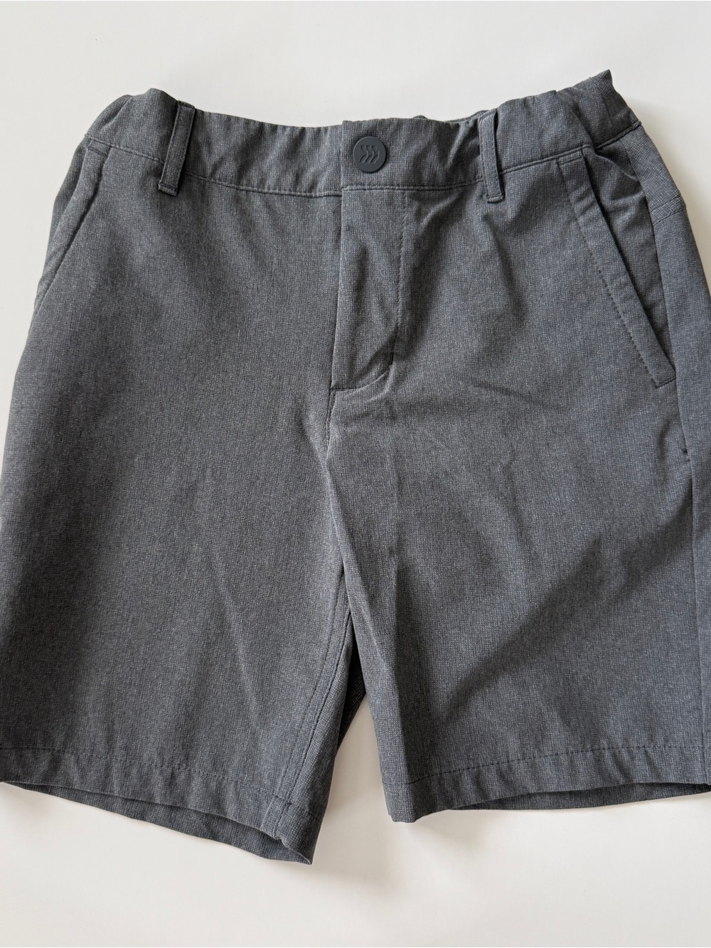 Boys Grey Casual Shorts